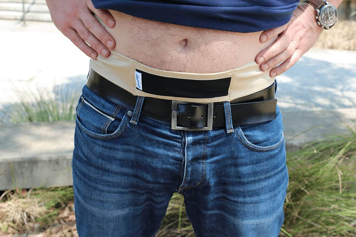 Insulin Pump Belt, Beige - Glucology