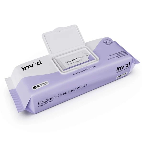 Invizi Hygienic Body Wipes Carton 6 packs