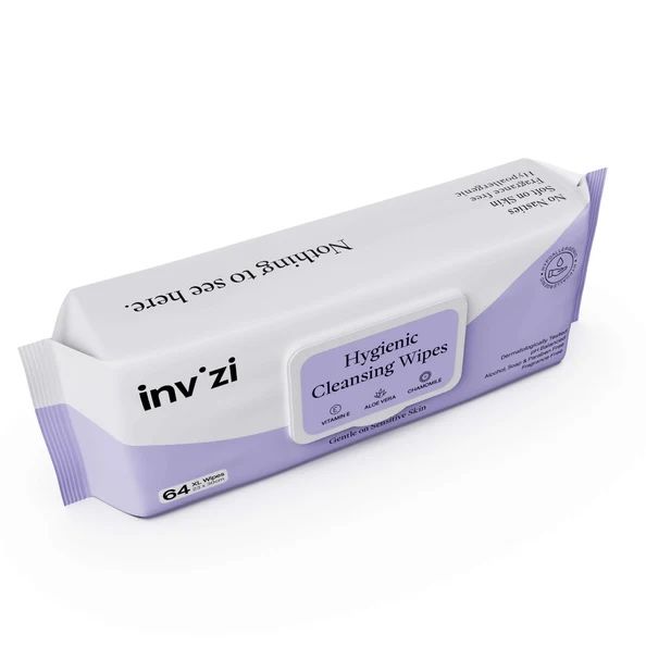 Invizi Hygienic Body Wipes Carton 6 packs