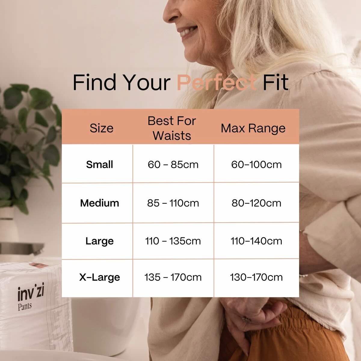 Invizi Pull Up Pants Maxi - Carton
