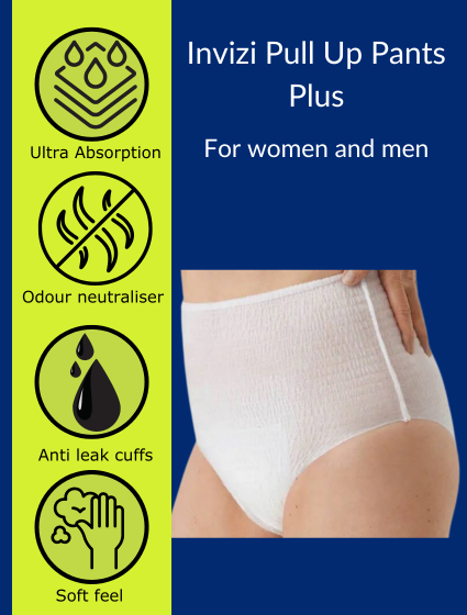 Invizi Pull Up Pants Plus - Carton