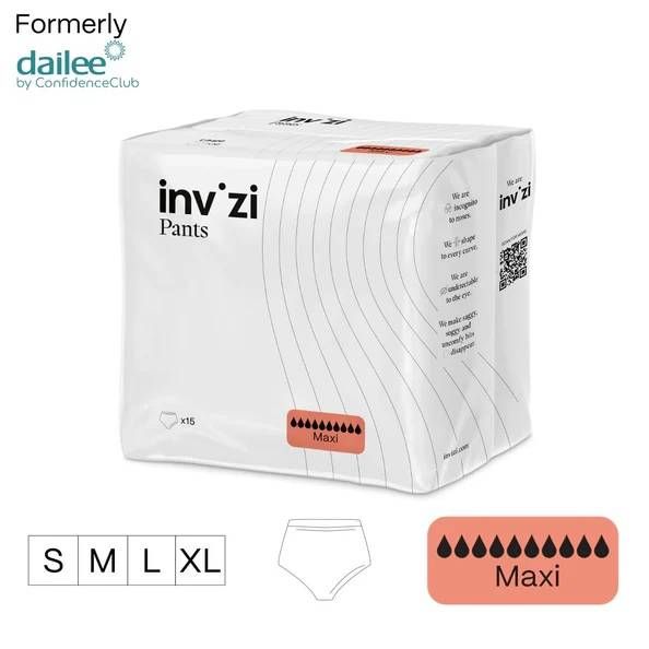 Invizi Pull Up Pants Maxi - Carton