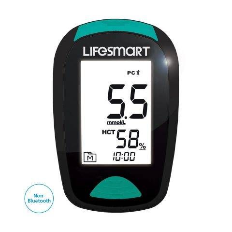 Blood Glucose Monitor plus Ketone Meter, non-Bluetooth - LifeSmart