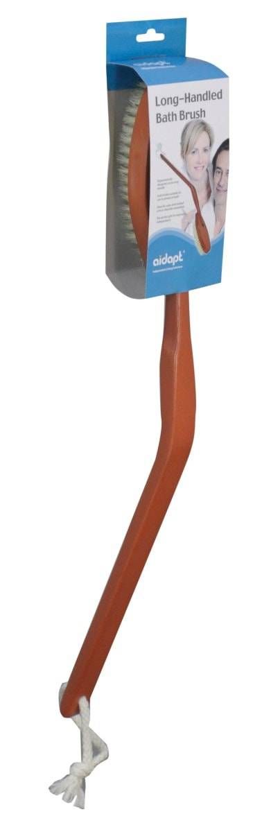 Long Handle Wooden Bath Brush - Aidapt