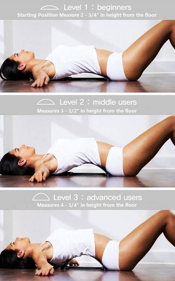 Magic Back Stretcher with Acupressure Top and Padded Cushioning