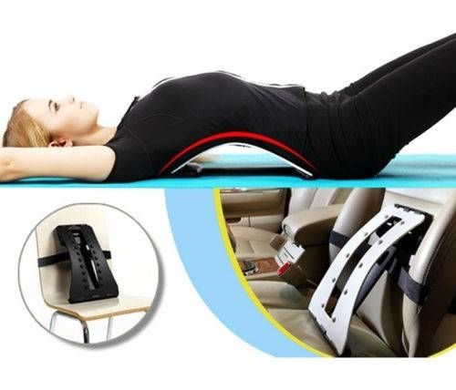 Magic Back Stretcher with Acupressure Top and Padded Cushioning