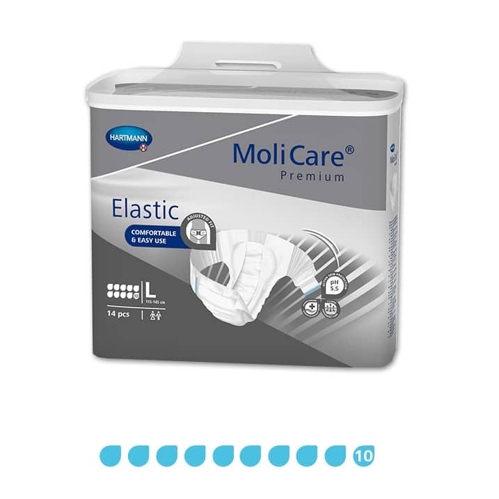 MoliCare Premium Elastic 10 Drops - Carton