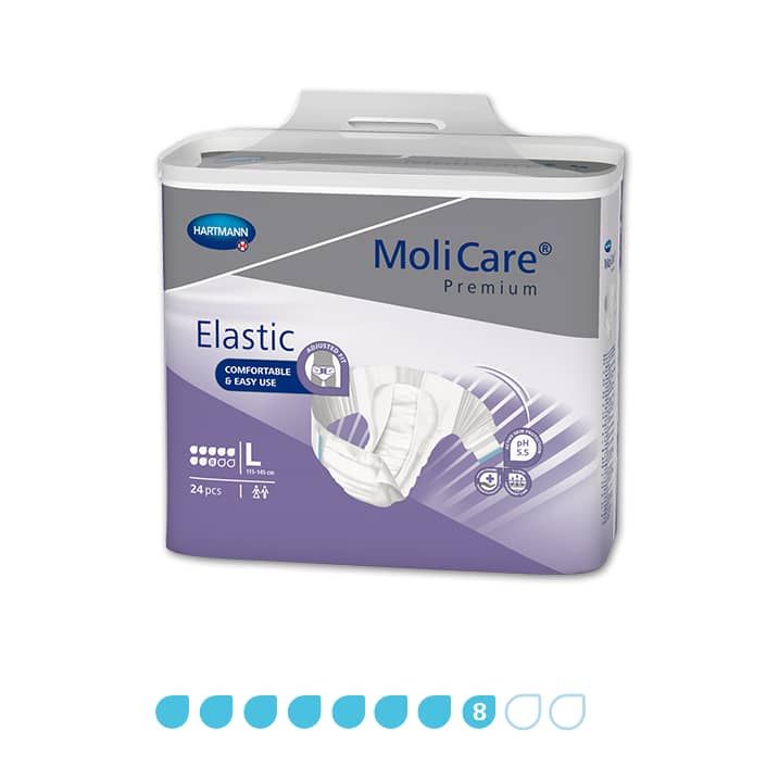 MoliCare Premium Elastic 8 Drops - Carton