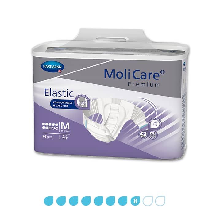 MoliCare Premium Elastic 8 Drops - Carton