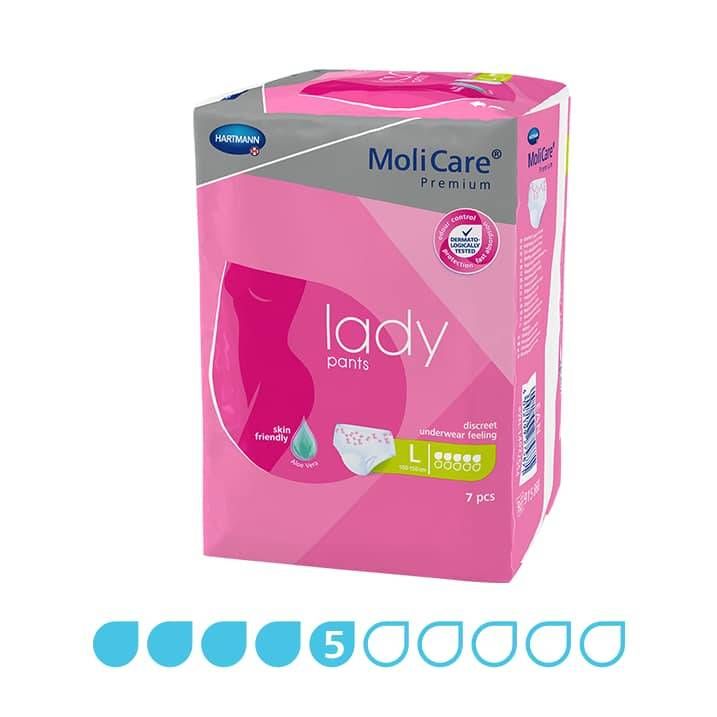 MoliCare Premium Lady Pants 5 Drops - Carton