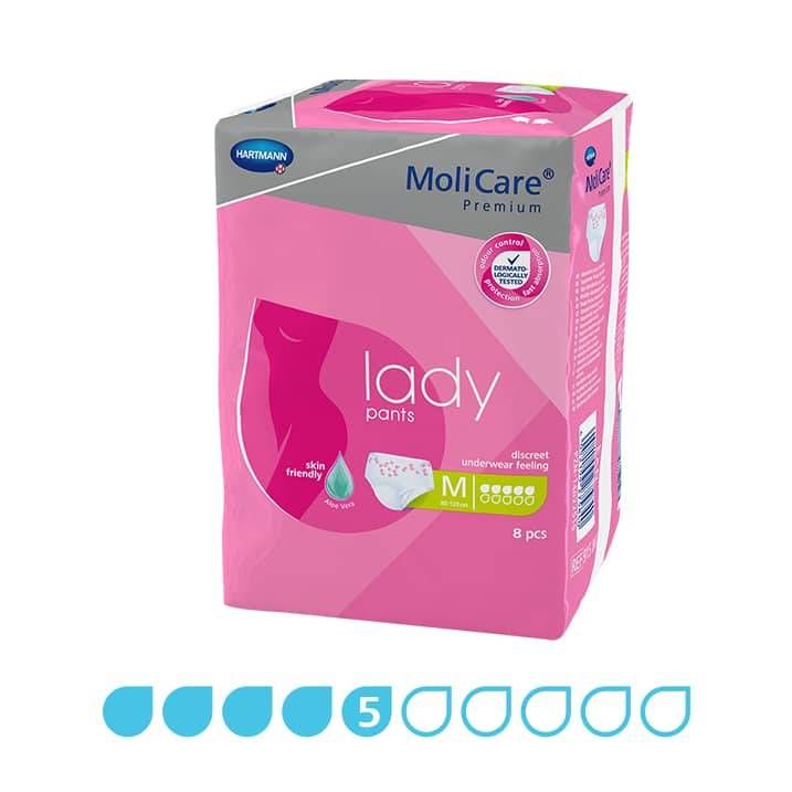 MoliCare Premium Lady Pants 5 Drops - Carton