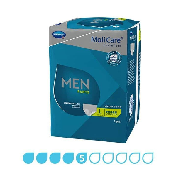 MoliCare Premium Men Pants 5 Drops - Carton
