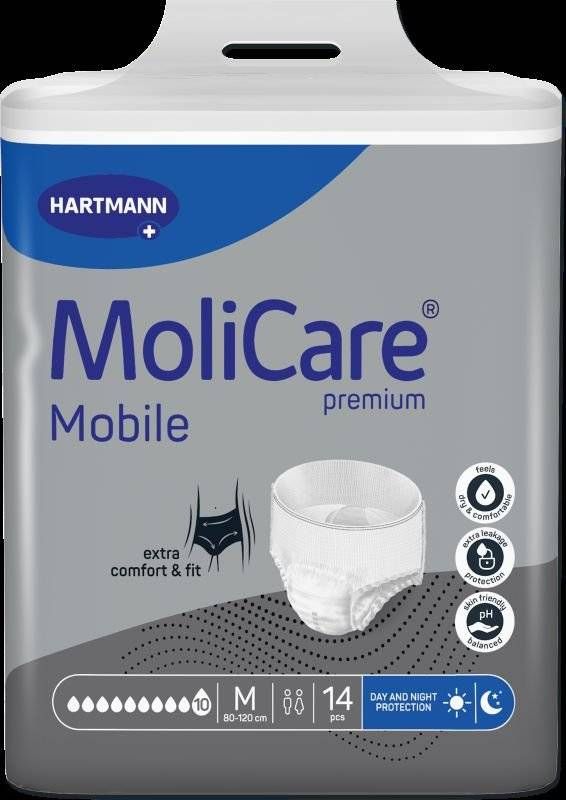 MoliCare Premium Mobile 10 Drops Pull Up Pants - Carton