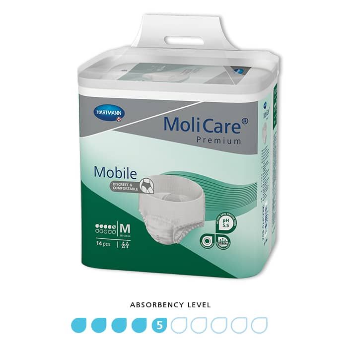 MoliCare Premium Mobile 5 Drops Pull Up Pants - Carton