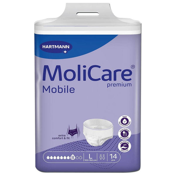 MoliCare Premium Mobile 8 Drops Pull Up Pants - Carton
