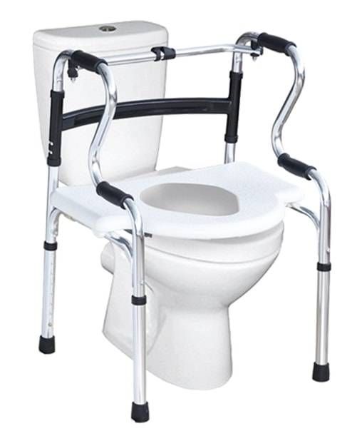 Multifunctional Shower Chair Over Toilet Frame
