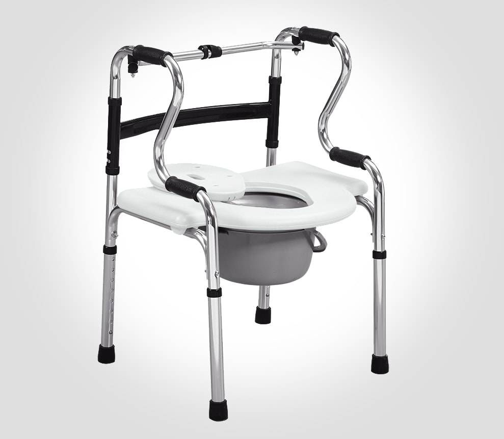 Multifunctional Shower Chair Over Toilet Frame
