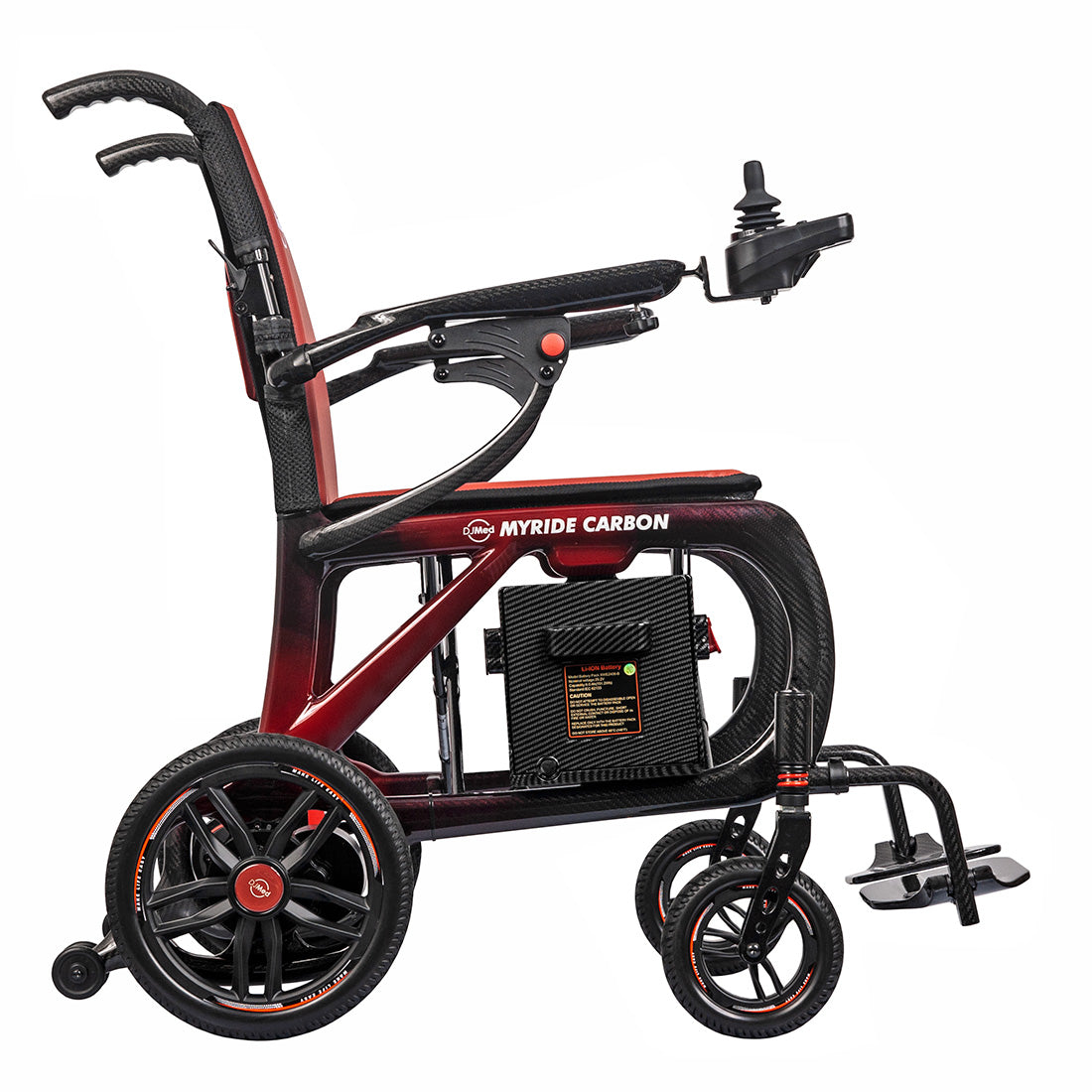 MyRide Carbon, Ultralight Carbon Fiber Electric Wheelchair