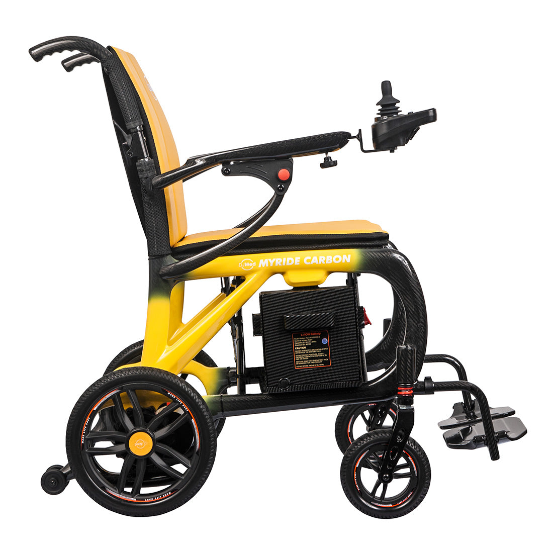MyRide Carbon, Ultralight Carbon Fiber Electric Wheelchair