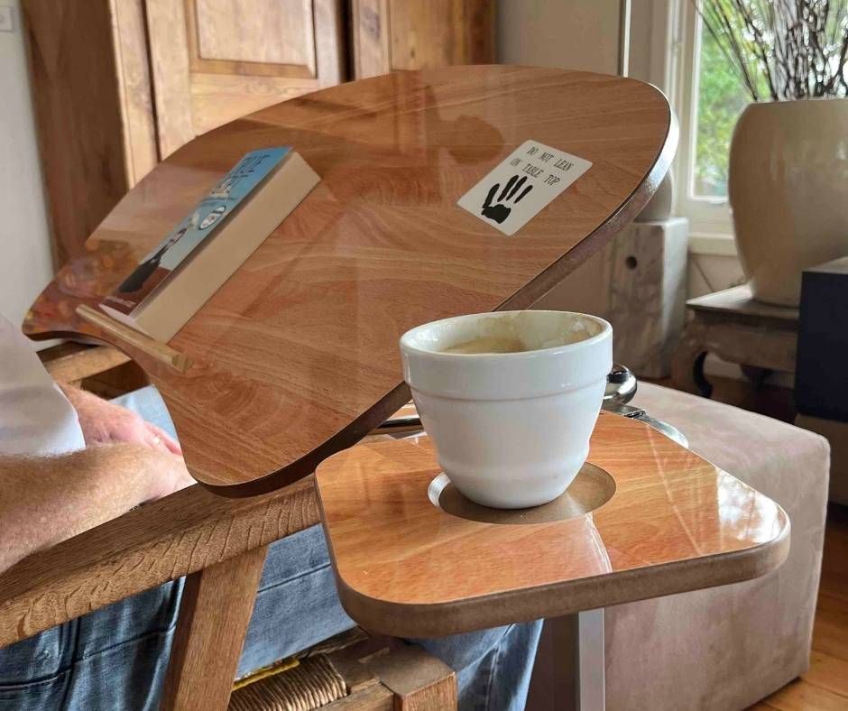 Tilting Over Chair Table - Homecraft