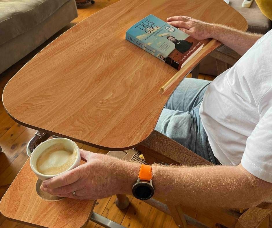 Tilting Over Chair Table - Homecraft
