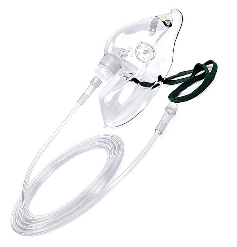 Oxygen Mask With Tubing – alternate view