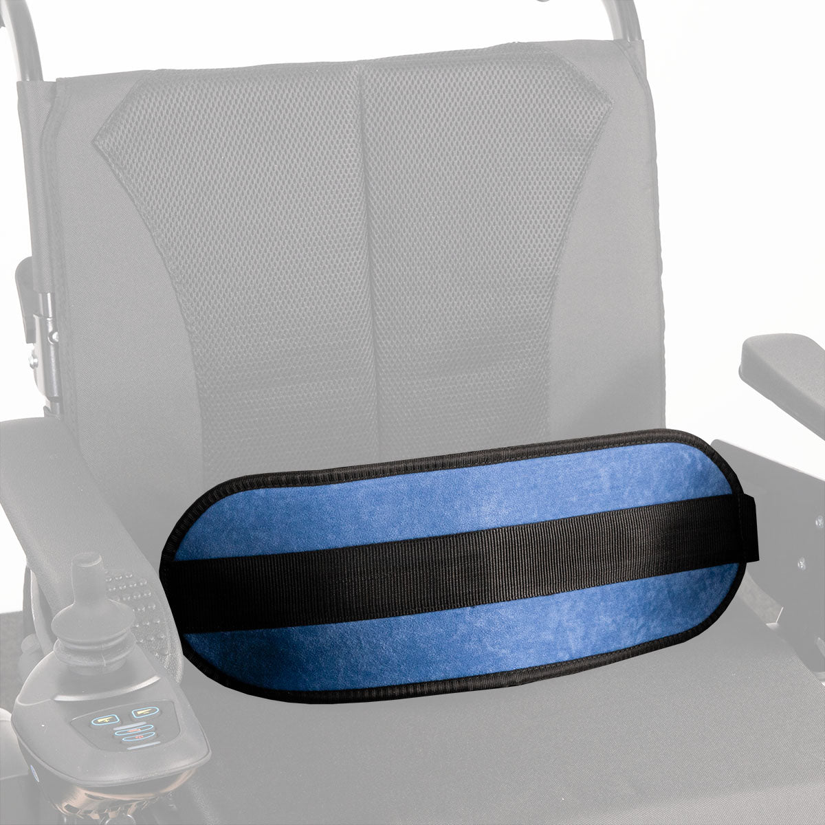 Padded Safety Lap Wheelchair Belt, 15cm – alternate view