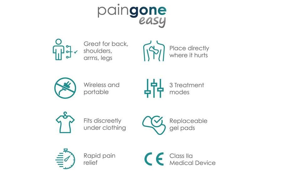 PainGone Easy Gentle TENS therapy