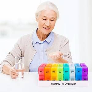 Monthly Pill Organiser - Aidapt