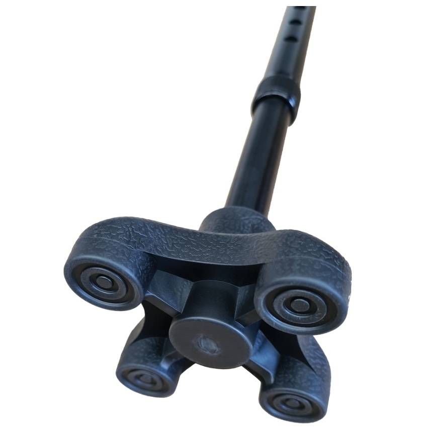 Quad tip for walking sticks