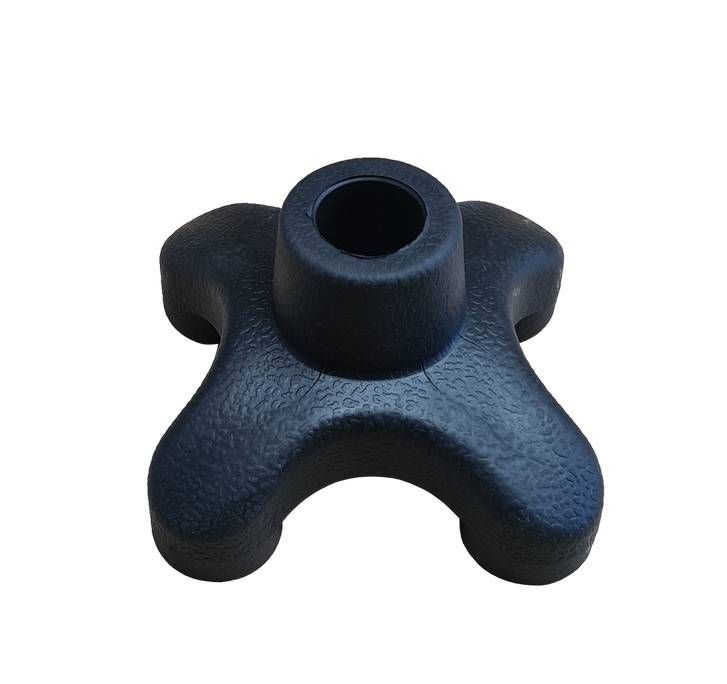 Quad tip for walking sticks