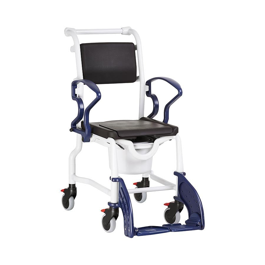 Rebotec Bremen, Shower Commode Chair for Small Adults