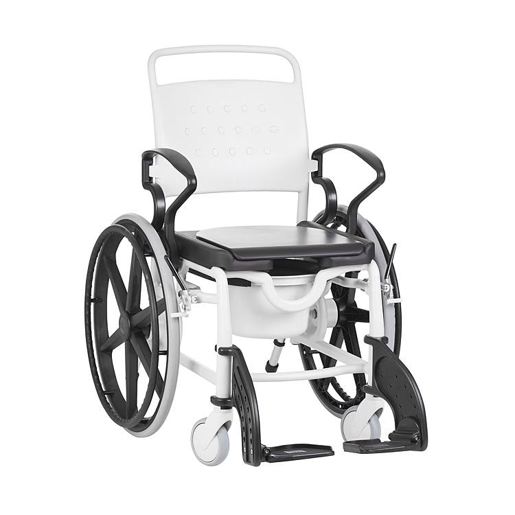 Rebotec Genf, Self Propelled Shower Commode Wheelchair