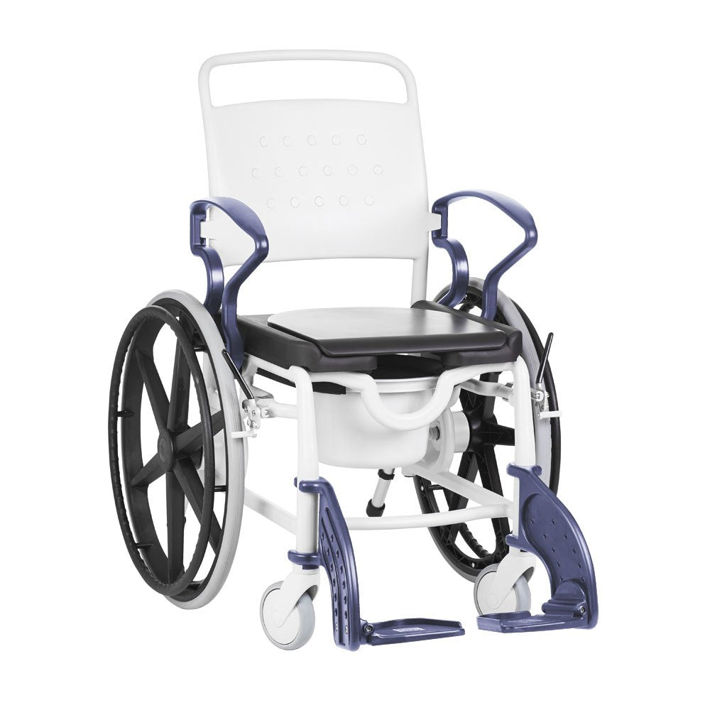 Rebotec Genf, Self Propelled Shower Commode Wheelchair