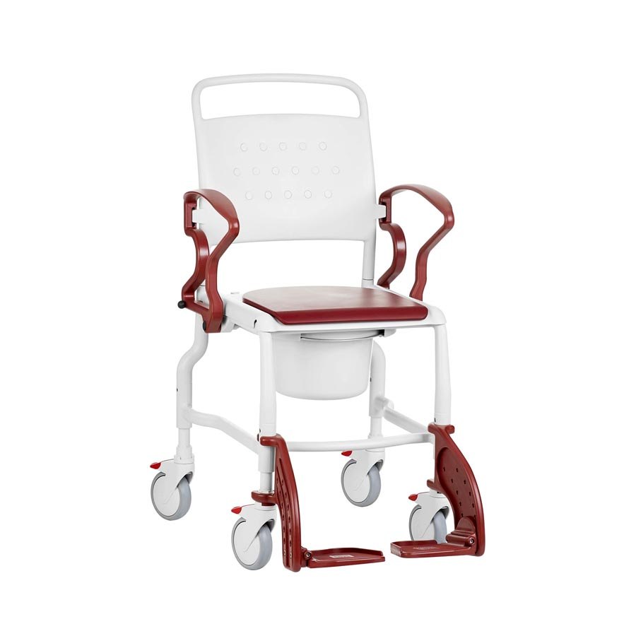 Rebotec Hamburg, Height Adjustable Commode Chair