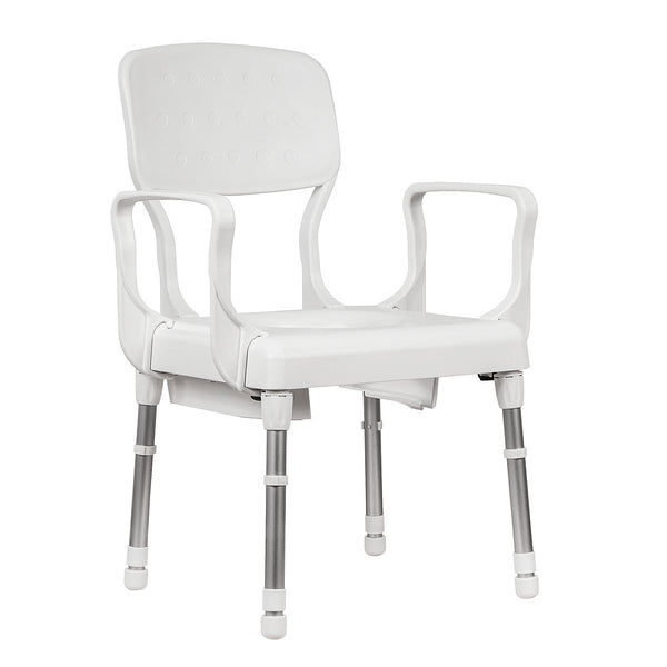 Rebotec Lyon, Height Adjustable Commode Chair