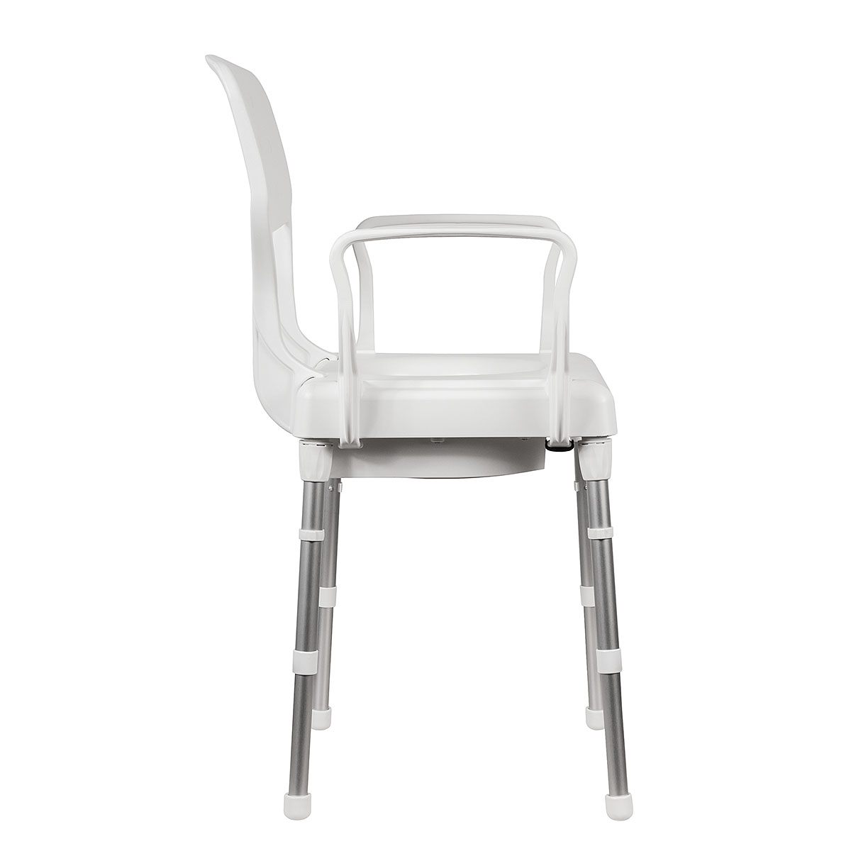 Rebotec Lyon, Height Adjustable Commode Chair