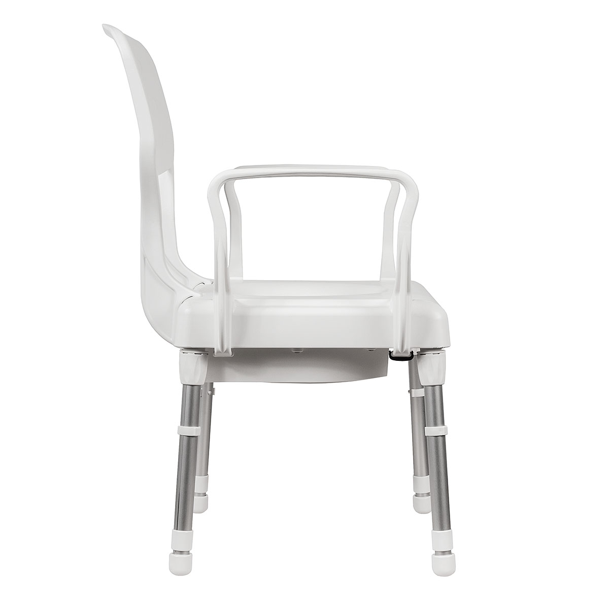 Rebotec Lyon, Height Adjustable Commode Chair