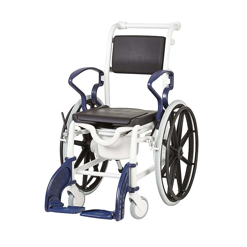Rebotec Venedig, Self Propelled Shower Commode For Small Adults