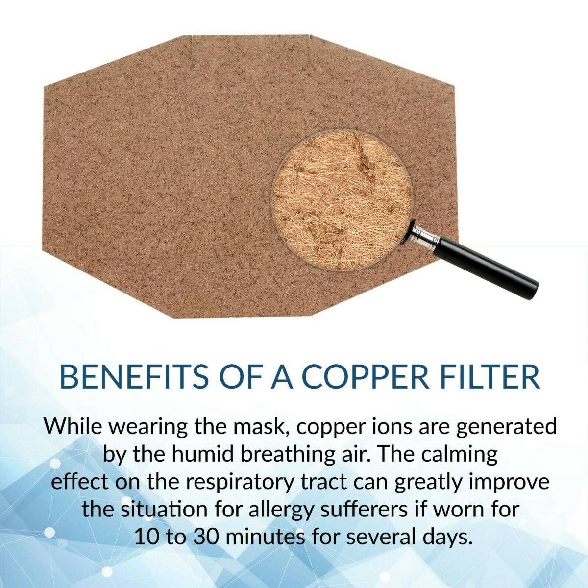 Dr. Hoffmann Allergy Facemask Replacement Filters - 4 Pack