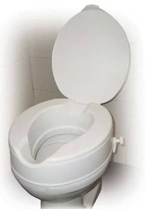 Raised Toilet Seat with Lid - Savanah