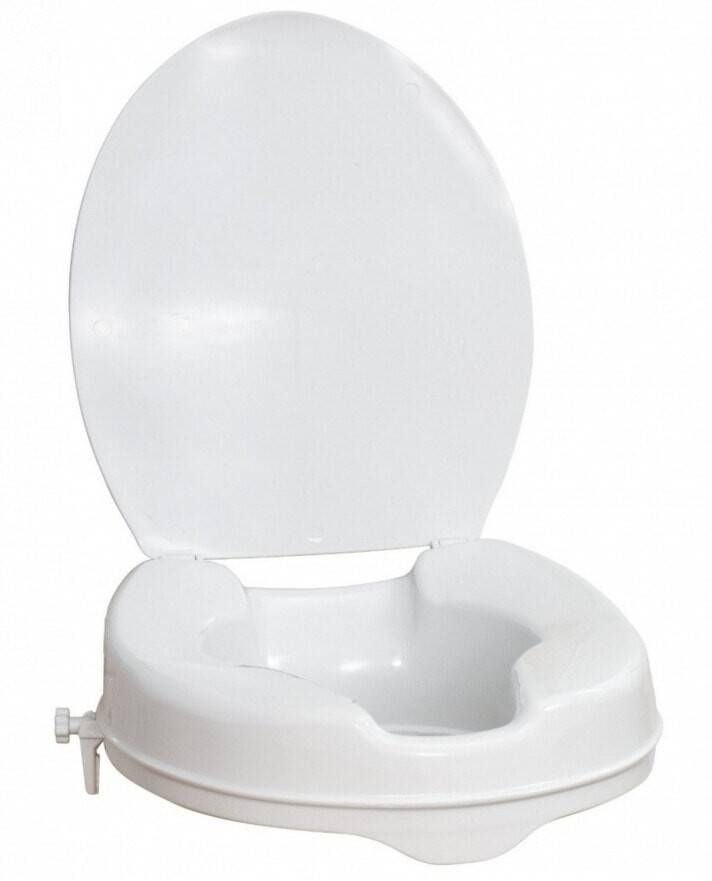 Raised Toilet Seat with Lid - Savanah