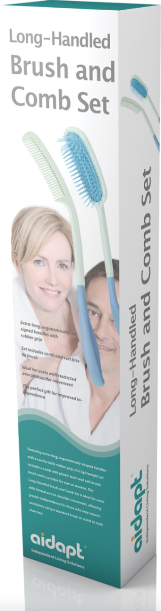 Long Handle Brush & Comb - Aidapt