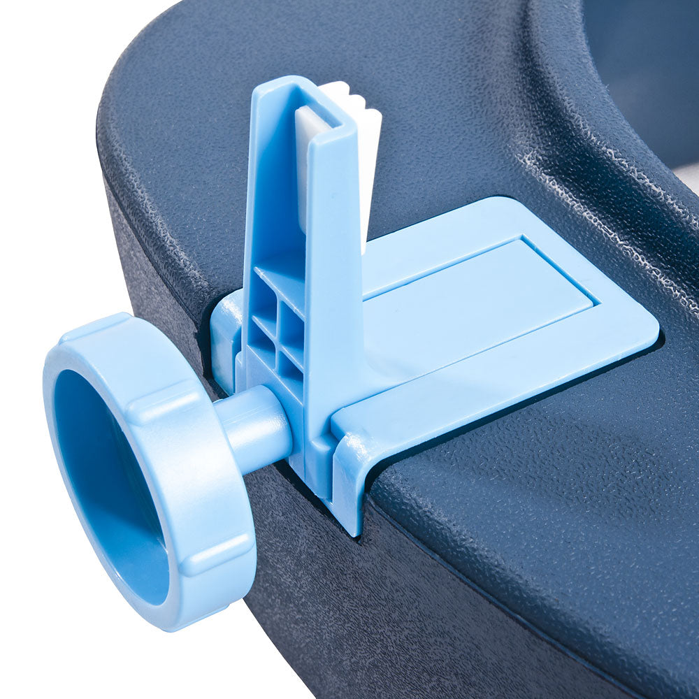 Soft Toilet Seat Riser, Blue – alternate view