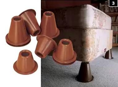 Stackable Cone Bed Risers - Homecraft