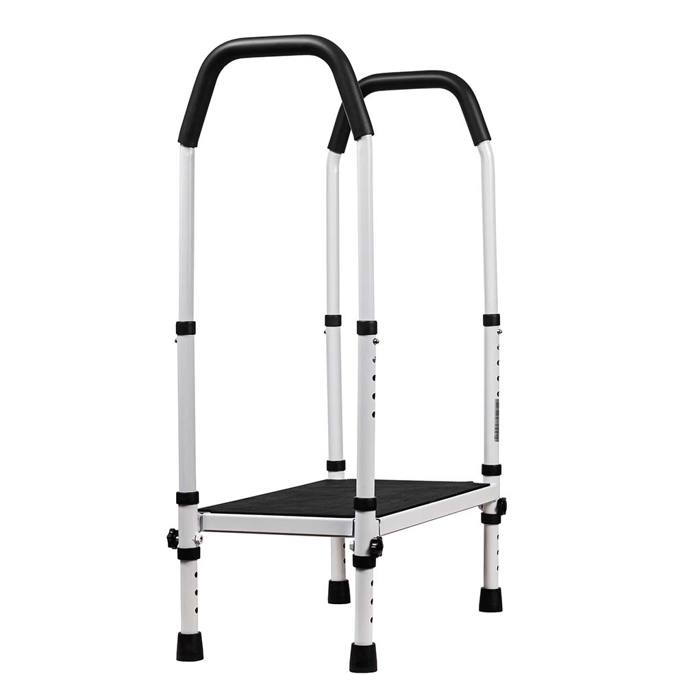 Step Up Stool with Handrails