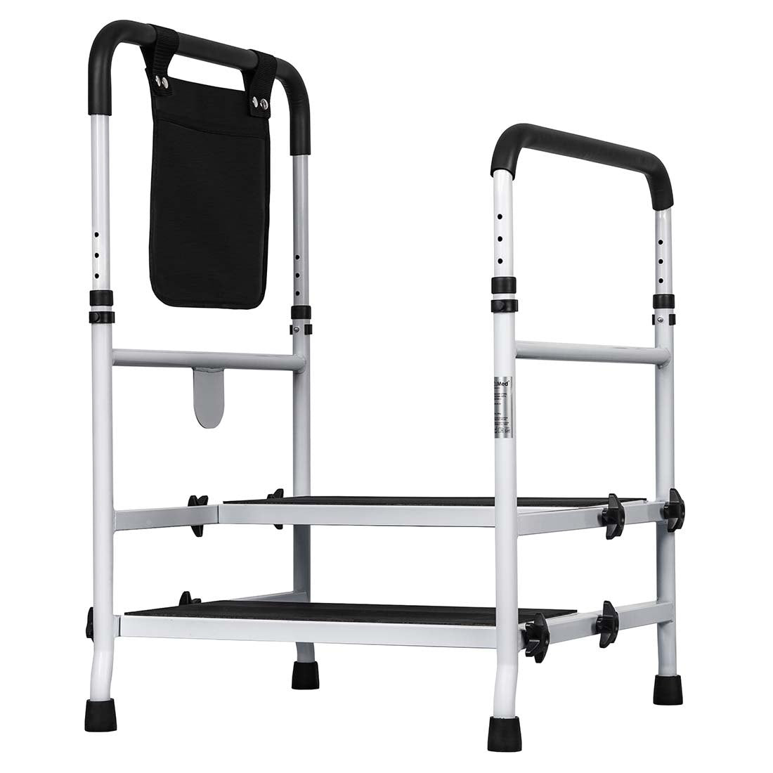 Two Step Stool with Handrails