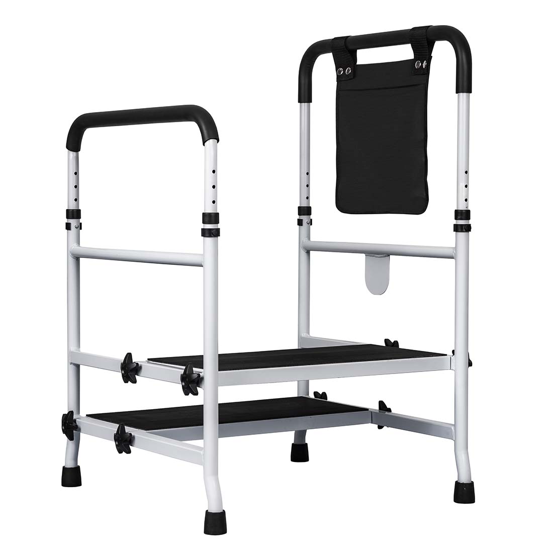 Two Step Stool with Handrails