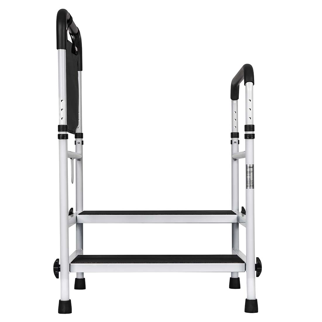 Two Step Stool with Handrails