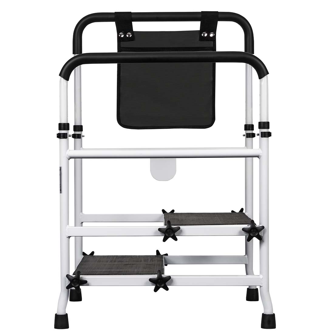 Two Step Stool with Handrails